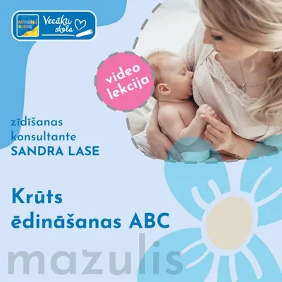 Zīdīšanas ABC. Evitas Žvagiņas-Jākobsones lekcija tiešsaistē