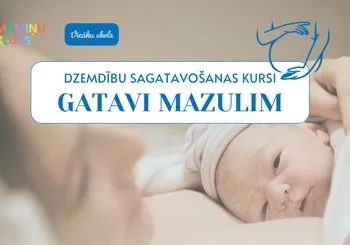 Dzemdību sagatavošanas kursi GATAVI MAZULIM (7 lekciju cikls tiešsaistē)