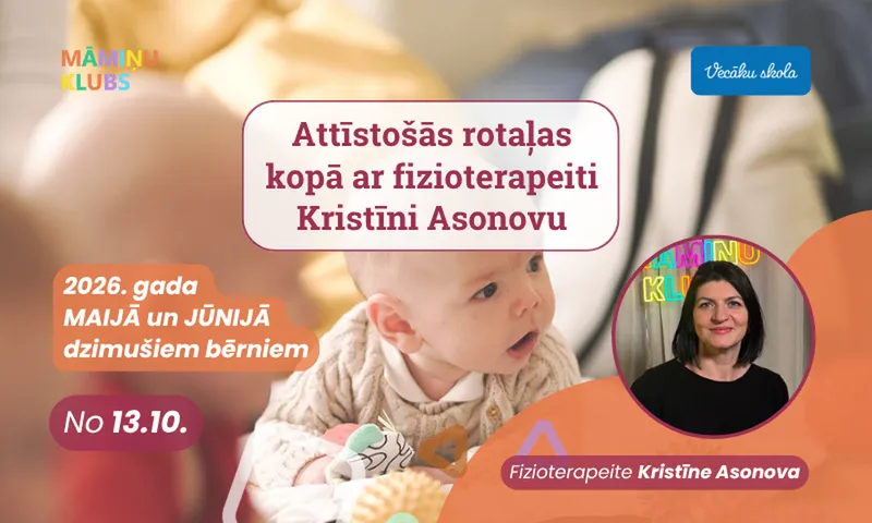 Developmental Play with Physiotherapist Kristīne Asonova
