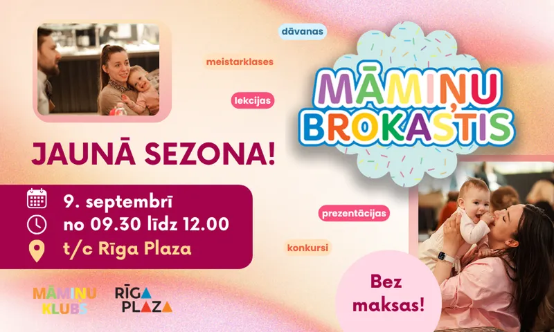 Māmiņu Brokastu sezonas atklāšana