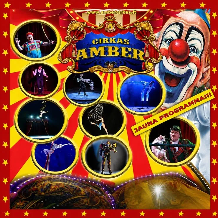Circus show AMBER CIRKS / New program